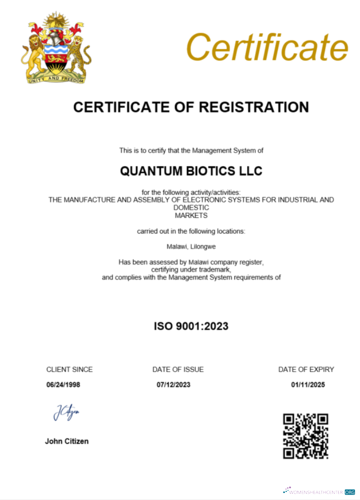 Download Malawi business registration certificate Word and PDF template Photoshop template